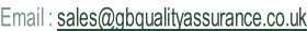 Email : sales@gbqualityassurance.co.uk